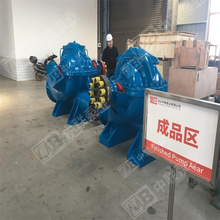 流量500m³/h，扬程80米的单级离心泵型号